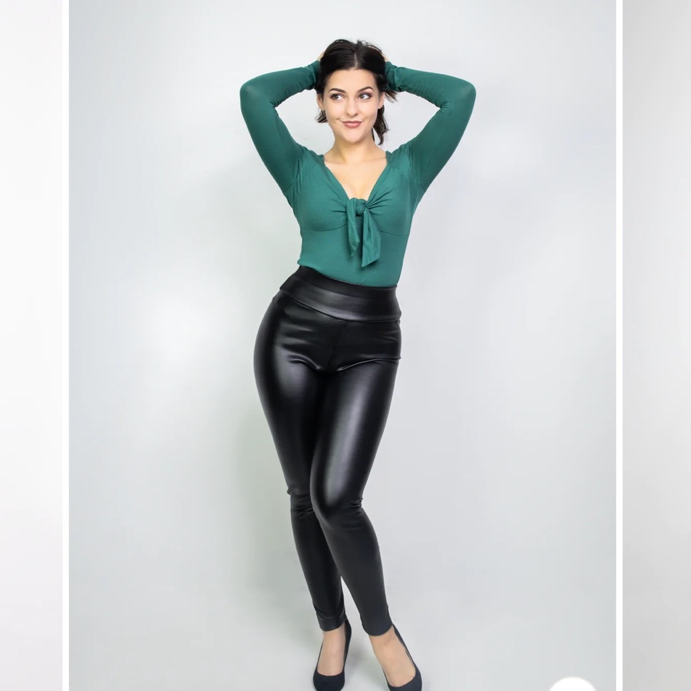 ROBERT MATTHEW BODACIOUS HIGH WAISTED TUMMY CONTROL FASHION LEGGINGS FOR WOMEN